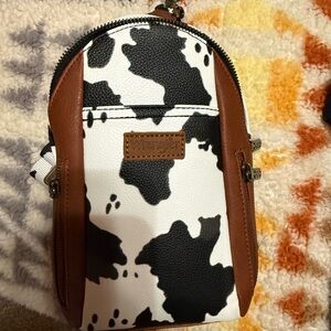 Wrangler Brown and Black Patterned Backpack